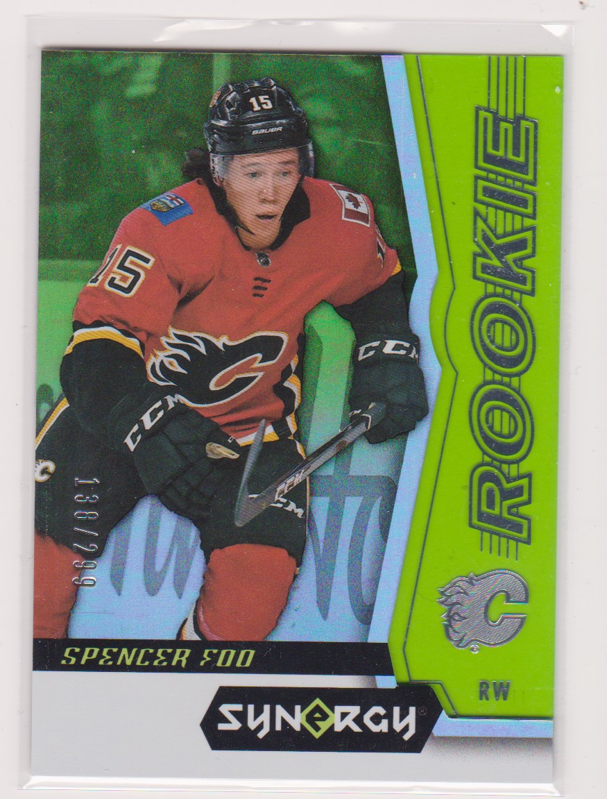 (image for) 2018-19 Synergy Green #55 Spencer Foo RC 138/299